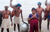 Pregnant woman swims river saves her unborn child
